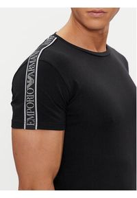 Emporio Armani Underwear T-Shirt 111035 4R523 00020 Czarny Slim Fit. Kolor: czarny. Materiał: bawełna #4