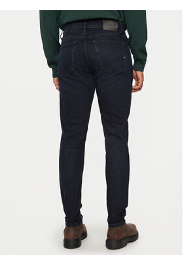 Hechter Paris Jeansy 26010 142363 Granatowy Slim Fit. Kolor: niebieski