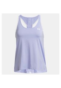 Top damski Under Armour Knockout Tank. Kolor: fioletowy