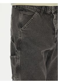 Jack & Jones - Jack&Jones Szorty jeansowe Alex 12273238 Szary Baggy Fit. Kolor: szary. Materiał: bawełna #3