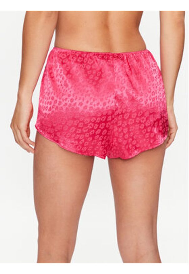 Hunkemöller Szorty piżamowe 203226 Różowy Comfortable Fit. Kolor: różowy. Materiał: wiskoza
