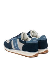Guess Jeans Sneakersy EO-DELAND-01 WE Niebieski. Kolor: niebieski. Materiał: zamsz, skóra #7