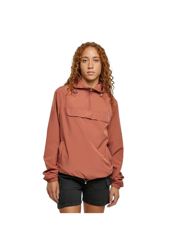 Damska kurtka wodoodporna Urban Classics Basic. Kolor: pomarańczowy, czerwony, wielokolorowy