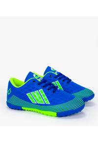Casu - Niebieskie buty sportowe orliki sznurowane casu 21m1/m. Kolor: zielony, wielokolorowy, niebieski #1