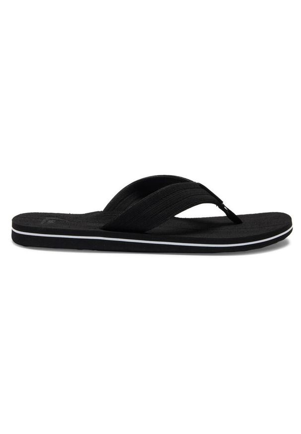Quiksilver - Sandały dla Mężczyzn MOLOKAI LAYBACK Multicolore. Zapięcie: pasek. Kolor: czarny. Materiał: guma, syntetyk, materiał. Sezon: lato