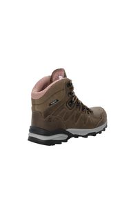Buty trekkingowe damskie Jack Wolfskin Refugio Prime Texapore Mid. Kolor: brązowy
