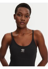 Adidas - adidas Kombinezon Essentials JC6212 Czarny Slim Fit. Kolor: czarny. Materiał: wiskoza, bawełna #4