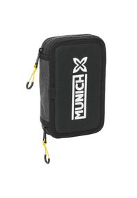 Etui szkolne z akcesoriami Munich Topo. Kolor: czarny #1