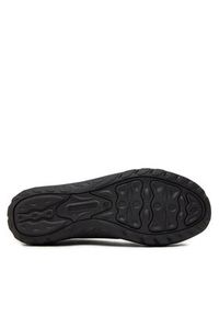 skechers - Skechers Półbuty 158698/BBK Czarny. Kolor: czarny. Materiał: materiał