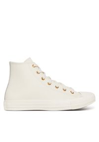 Converse Trampki Chuck Taylor All Star Gold Luxe A10709C Beżowy. Kolor: beżowy. Materiał: materiał