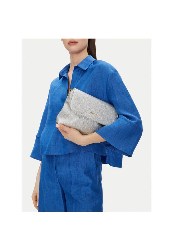 Torebka Lasocki. Kolor: srebrny