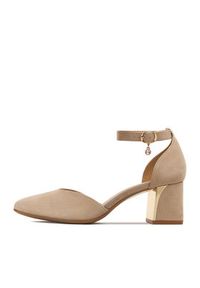 Lasocki Czółenka CEO-WB-UMI-03 Beżowy. Kolor: beżowy. Materiał: skóra, zamsz #6