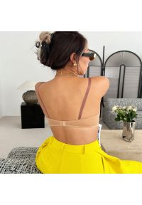 Intica - Biustonosz z fiszbinami zapewniający wsparcie i komfort Fjorda. Kolor: zielony. Materiał: materiał. Rodzaj stanika: biustonosz z fiszbinami #7