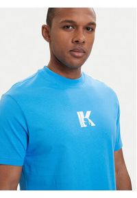 Karl Lagerfeld Jeans T-Shirt A1M17044 Niebieski Regular Fit. Kolor: niebieski. Materiał: bawełna #4