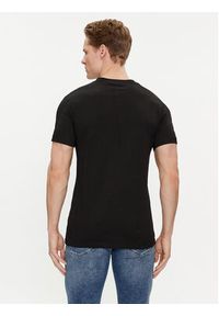 Calvin Klein Jeans T-Shirt Small Box Logo J30J325204 Czarny Regular Fit. Kolor: czarny. Materiał: bawełna #4