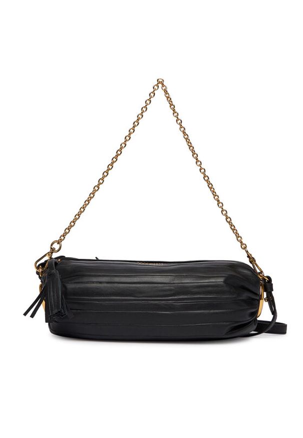 Coccinelle Torebka U4Q Coccinelle Roll Plisse E1 U4Q 15 02 01 Czarny. Kolor: czarny. Materiał: skórzane