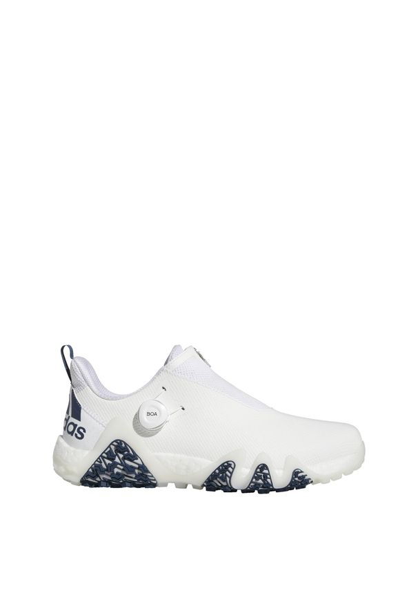 Buty do golfa męskie Adidas Codechaos 22 BOA Spikeless Shoes. Kolor: biały, wielokolorowy, niebieski. Materiał: materiał. Sport: golf