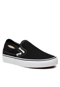 Vans Tenisówki Classic Slip-On VN-0EYEBLK Czarny. Zapięcie: bez zapięcia. Kolor: czarny. Materiał: materiał