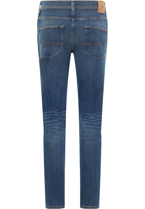 Mustang - MĘSKIE SPODNIE JEANSOWE MUSTANG ORLANDO SLIM DENIM BLUE 1014599 5000 773