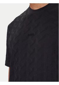 BOSS T-Shirt Mirror Artwork 50548649 Czarny Relaxed Fit. Kolor: czarny. Materiał: bawełna #4