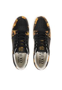 Versace Jeans Couture Sneakersy 80YA3SJ4 Czarny. Kolor: czarny. Materiał: skóra #6