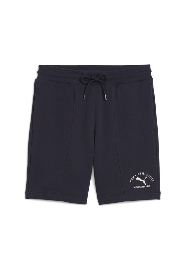 Puma - Męskie szorty PUMA Class 8" z zaszewkami PUMA New Navy Blue. Kolor: niebieski. Sport: fitness