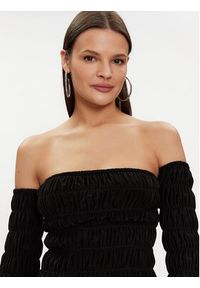 NORMA KAMALI Bluzka KK4226PL867001 Czarny Regular Fit. Kolor: czarny. Materiał: syntetyk