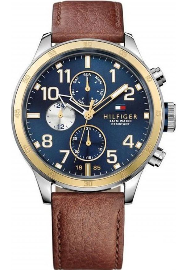 Zegarek Tommy Hilfiger ZEGAREK MĘSKI TOMMY HILFIGER TRENT(zf002b) uniwersalny