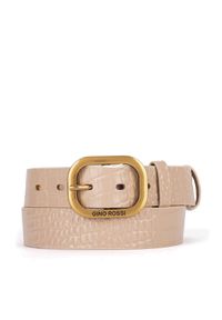 Gino Rossi - Pasek GINO ROSSI. Kolor: beżowy #1