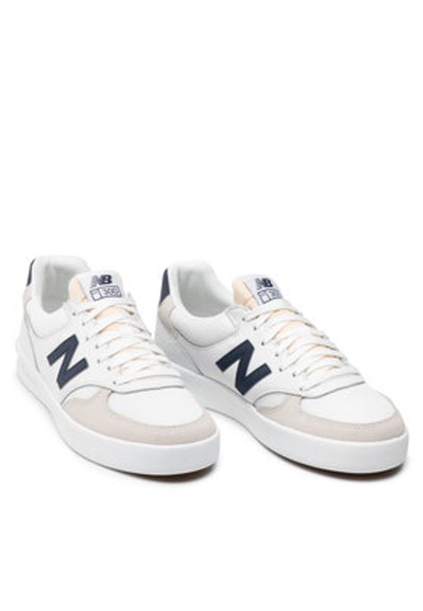 New Balance Sneakersy CT300WY3 Beżowy. Kolor: biały. Materiał: skóra