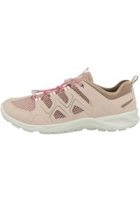 ecco - Buty do chodzenia damskie Ecco Terracruise Lt. Kolor: różowy. Materiał: syntetyk, materiał. Szerokość cholewki: normalna. Sport: turystyka piesza
