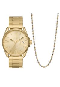 Zegarek Diesel - MS9 Gift Set DZ2163SET Gold/Gold. Kolor: złoty #1