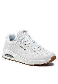 skechers - Skechers Sneakersy Stand On Air 52458/WHT Biały. Kolor: biały. Materiał: skóra #7