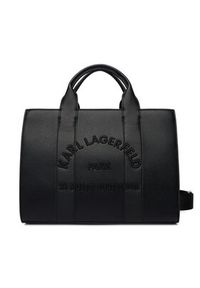 Karl Lagerfeld - KARL LAGERFELD Torebka B1W30041 Czarny. Kolor: czarny. Materiał: skórzane #7