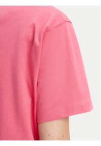 Guess Jeans T-Shirt W4YI05 K8HM0 Różowy Boxy Fit. Kolor: różowy. Materiał: bawełna #2