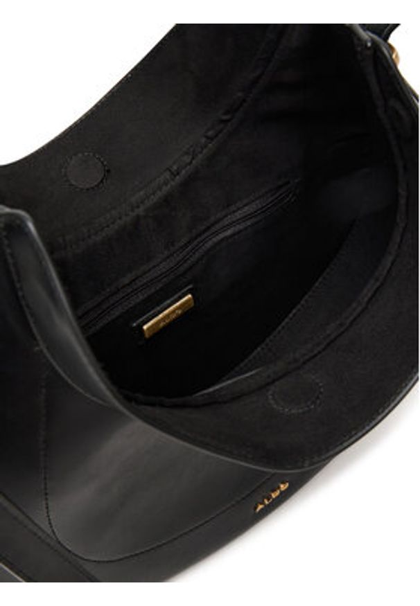 Aldo Torebka Miah 14076876 Czarny. Kolor: czarny. Materiał: skórzane