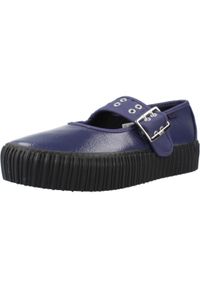 Vans - Sandały VANS MARY JANE CREEPER Niebieski. Kolor: niebieski. Materiał: tkanina, skóra. Sport: turystyka piesza #1