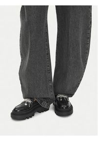 Juicy Couture Loafersy CEO-HY63020S-6A Czarny. Kolor: czarny. Materiał: materiał #4