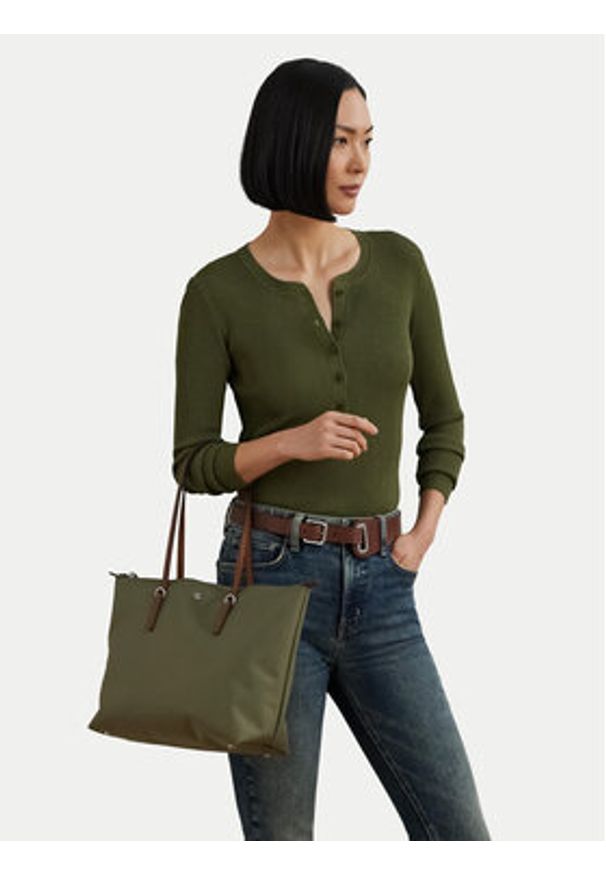 Lauren Ralph Lauren - LAUREN RALPH LAUREN Torebka 431916737034 Zielony. Kolor: zielony