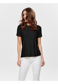 JDY T-Shirt 15158450 Czarny Regular Fit. Kolor: czarny #1