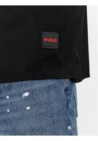 Hugo Koszula Ebor 50475668 Czarny Relaxed Fit. Kolor: czarny. Materiał: bawełna