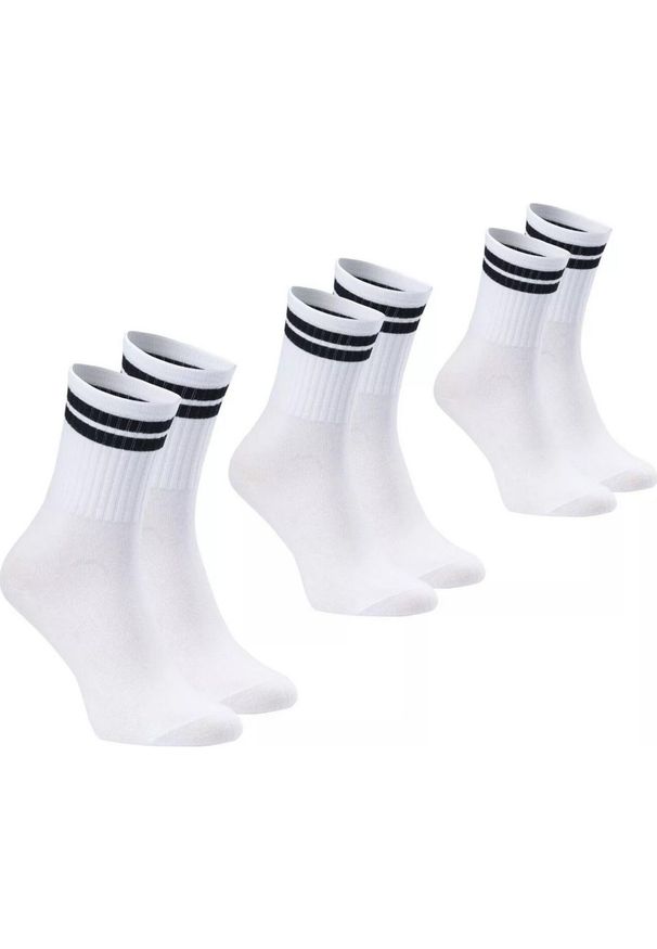 Iguana - Męskie Skarpety Iside (zestaw 3 Sztuk). Kolor: czarny, biały, wielokolorowy. Sport: turystyka piesza