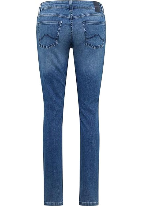 Damskie Spodnie Jeansowe Mustang Style Rebecca Slim Denim Blue 1016989 5000 682