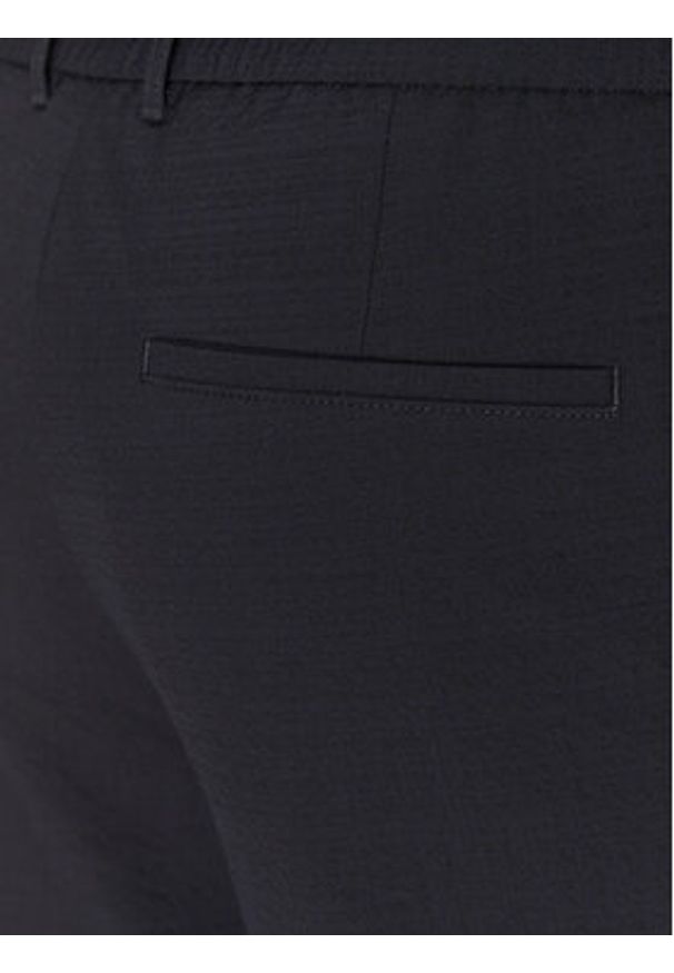 BOSS Spodnie materiałowe C-Perin 50540791 Granatowy Tapered Fit. Kolor: niebieski. Materiał: syntetyk
