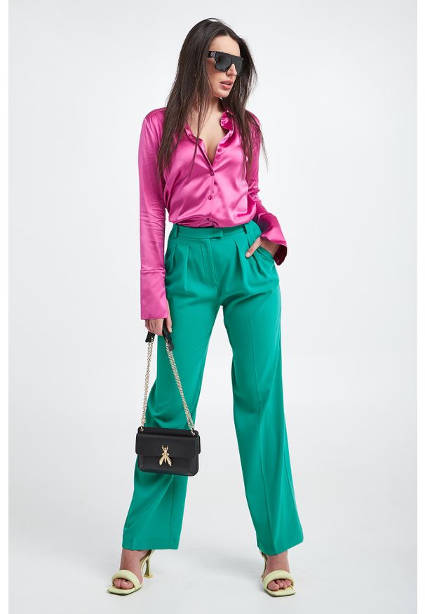 Patrizia Pepe - Koszula damska satynowa PATRIZIA PEPE. Materiał: satyna