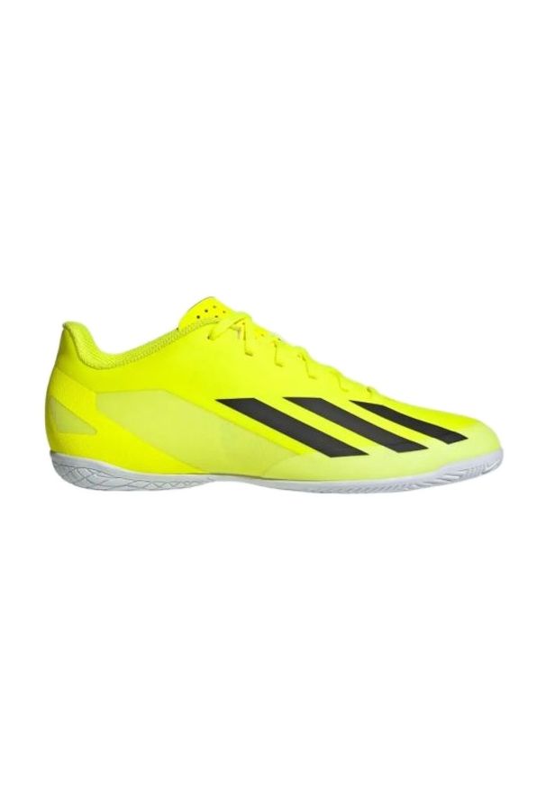 Adidas - Buty adidas X Crazyfast Club In IF0722 żółte. Kolor: żółty. Materiał: materiał, guma. Szerokość cholewki: normalna. Sport: piłka nożna