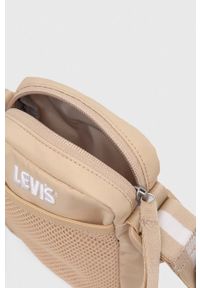Levi's® - Levi's saszetka kolor beżowy. Kolor: beżowy. Materiał: poliester #4