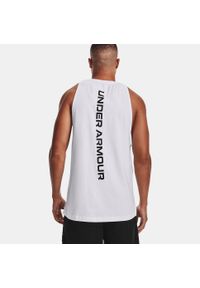 Koszulka koszykarska męska Under Armour Baseline Cotton Tank 100. Kolor: biały