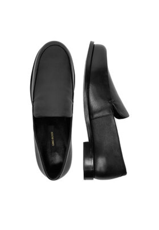 Gino Rossi - GINO ROSSI Lordsy CEO-124883 Czarny. Kolor: czarny. Materiał: skóra