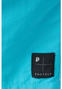 Protest szorty kąpielowe kolor turkusowy. Kolor: turkusowy. Materiał: tkanina, materiał #2